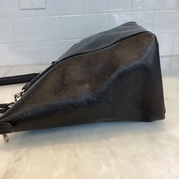 Coach Ava Crossgrain Leather Shoulder Bag Tote - Picture 9 of 14